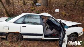 Переломы и госпитализация: под Волковыском водитель уснул за рулем и влетел в дерево