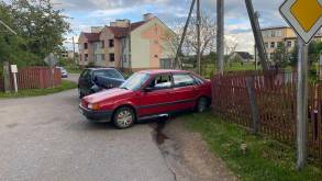 В деревне под Вороново на пустом перекрестке произошло ДТП: пострадала 16-летняя девушка