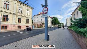 В «красной» зоне оказался весь центр: В Гродно на некоторых улицах запретили езду мотоциклов ночью, посмотрите на карту