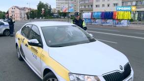 Нарушают каждый час: Гродненская ГАИ проверила таксистов