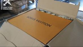Louis Vuitton и Baldinini: гродненские таможенники задержали на границе партию незадекларированной брендовой одежды
