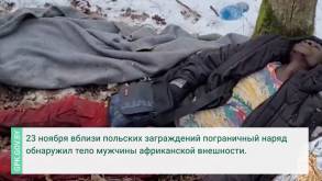 Замерз насмерть: Госпогранкомитет сообщил об очередной смерти мигранта на белорусско-польской границе