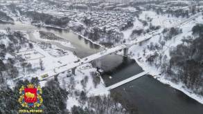 В январе собираются заменить опорные части Нового моста в Гродно