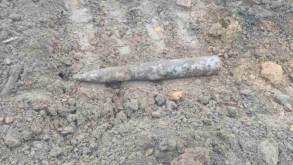 В центре Гродно нашли артиллерийский снаряд времён ВОВ