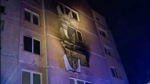 В Гродно открытым пламенем горела квартира в пятиэтажке: погиб один человек, двое спасены, восемь эвакуированы