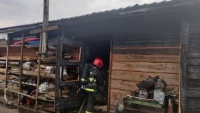 В Гродно горели два дома и гараж: к счастью, без пострадавших