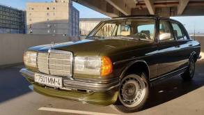 Житель Гродненской области продает 41-летний Mercedes W123 за $11 000 в эквиваленте. За что такие деньги?