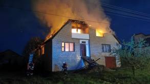 Короткое замыкание и поджог: за сутки в Гродненской области произошло два пожара