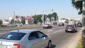 Будьте внимательны! Сегодня на ключевом перекрестке на въезде в Гродно с трассы М6 изменилась организация дорожного движения
