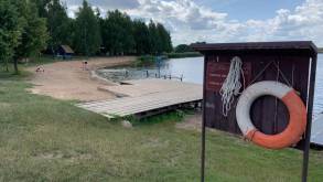 Популярный у гродненцев пруд недалеко от Гродно снова открыли для купания