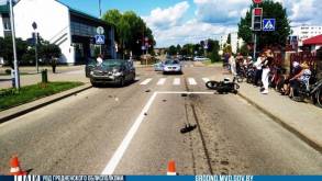 Под Лидой и в Дятлово: два ДТП с участием мотоциклистов произошли за день в Гродненской области