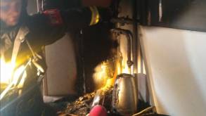 «Коротнувшая» микроволновка едва не сожгла квартиру в высотке на Фолюше в Гродно: все обошлось благодаря бдительной соседке и спасателям