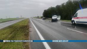 Вот почему скорость не повышают до 120 км/ч: на трассе М6 на выезде из Гродно произошла лобовая авария