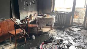 «Коротнул» телевизор: на пожаре в Новогрудке работники МЧС спасли двух пенсионеров