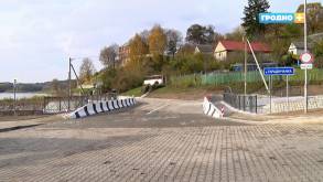 Мост между Коложей и Старым замком в Гродно полностью готов