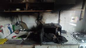 Из-за микроволновки горела квартира в гродненской многоэтажке