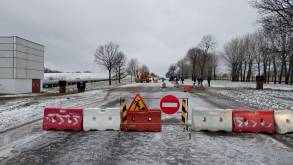 Названа причина внезапного закрытия участка на Скидельском шоссе в Гродно.