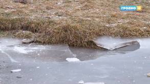 В Гродненской области снижается температура, но на лед выходить все еще опасно