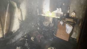 В центре Гродно горела квартира в пятиэтажке: спасены два человека, один погиб