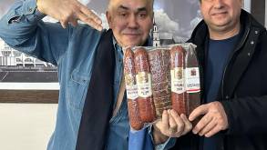 Приехавший на гастроли в Беларусь Стас Садальский признался в любви к гродненской колбасе