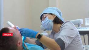 Таких установок ещё не было: в Гродно появились новые стоматологические комплексы
