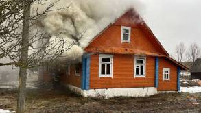 На пожаре под Новогрудком погиб человек: рассматривается версия неосторожного курения