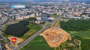 Новую больницу в Гродно строят уже почти два месяца из отведенных Лукашенко двух лет: что успели сделать