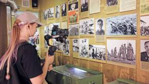 Передвижная экспозиция музея Великой Отечественной войны прибыла в Гродно