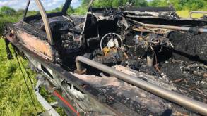 Пять пожаров на выходных: в Гродно погиб человек, в регионе сгорели автомобиль и моторная лодка