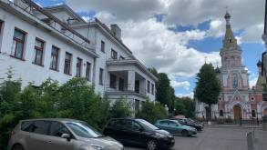 Фотофакт: концертный зал бывшего Дома офицеров в Гродно уже разбирают