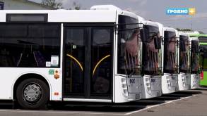 Гродненский автопарк пополнился новыми автобусами. До конца года будут ещё