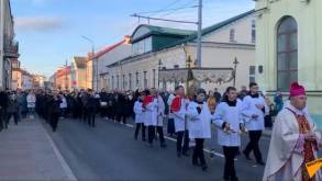 В центре Гродно 20 июля будет ограничено движение транспорта — католики пройдут Крестным ходом