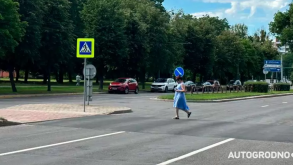 Сюрприз для водителей: в Гродно на шестиполосной магистрали установили «лежачих полицейских»
