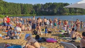 На выходных на Юбилейном озере в Гродно утонул мужчина: его спасли, но он умер в больнице