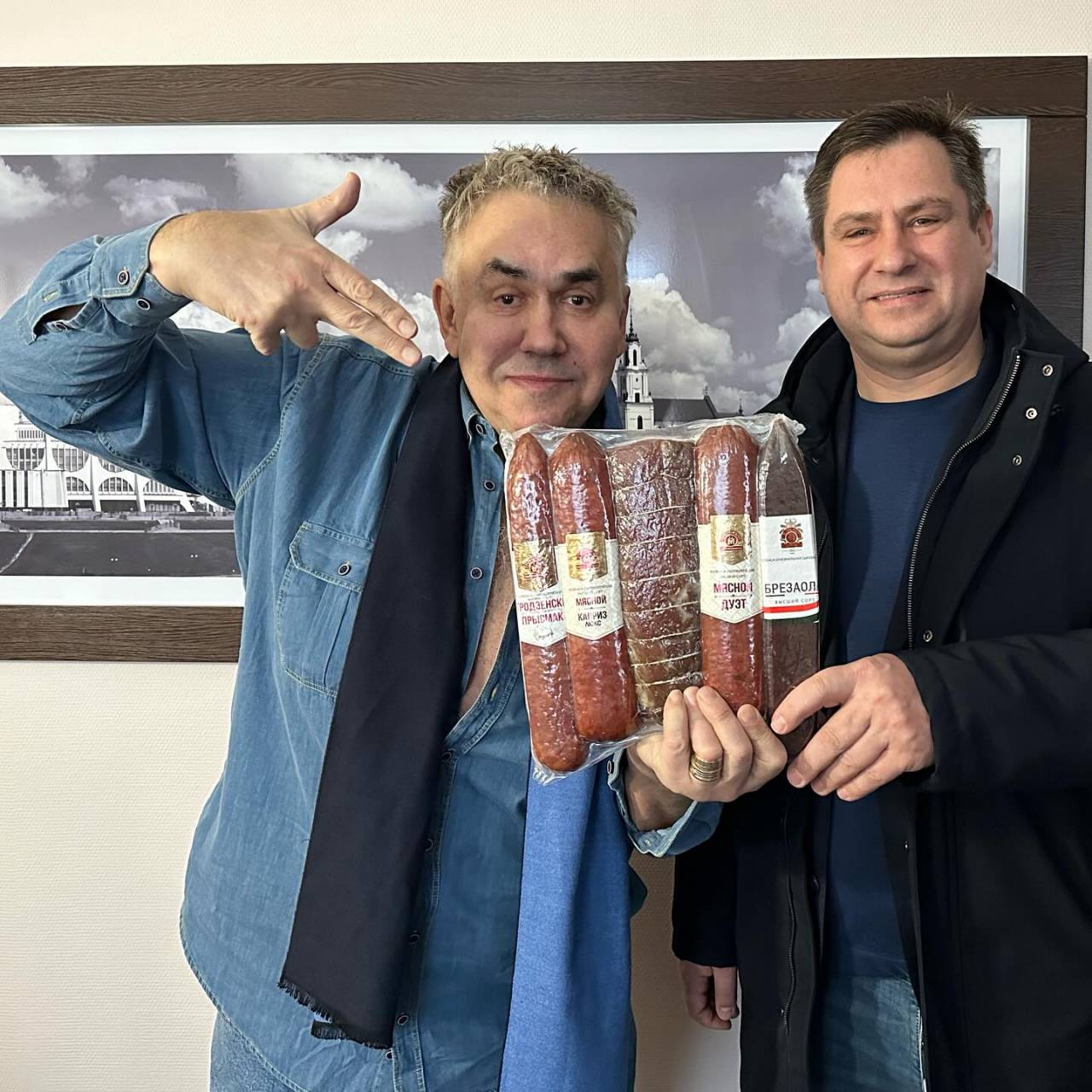 Приехавший на гастроли в Беларусь Стас Садальский признался в любви к гродненской колбасе