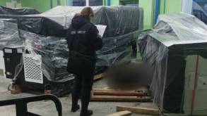 Появилось новое фото с места гибели 26-летнего рабочего, на которого в Гродно упал 3-тонный станок