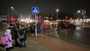 В Гродно на улице Победы произошло серьезное ДТП: в ГАИ рассказали, по какой причине