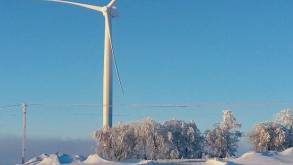 Репортаж: как работает Новогрудская ветроэлектростанция зимой
