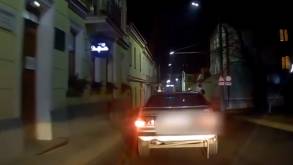 «Пиво пил»: на выходных в центре Гродно задержали очень пьяного водителя